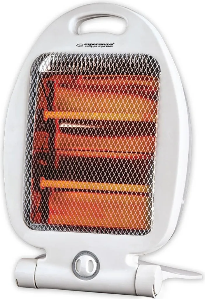 Esperanza EHH009 Stufetta Elettrica Basso Consumo 400/800W Bianca