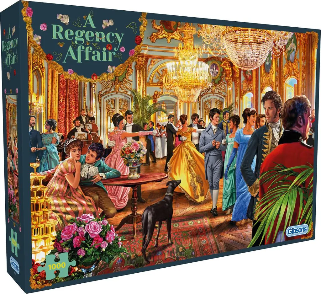 Puzzle 1000 pièces Gibsons A Regency Affair jeu de patience adulte