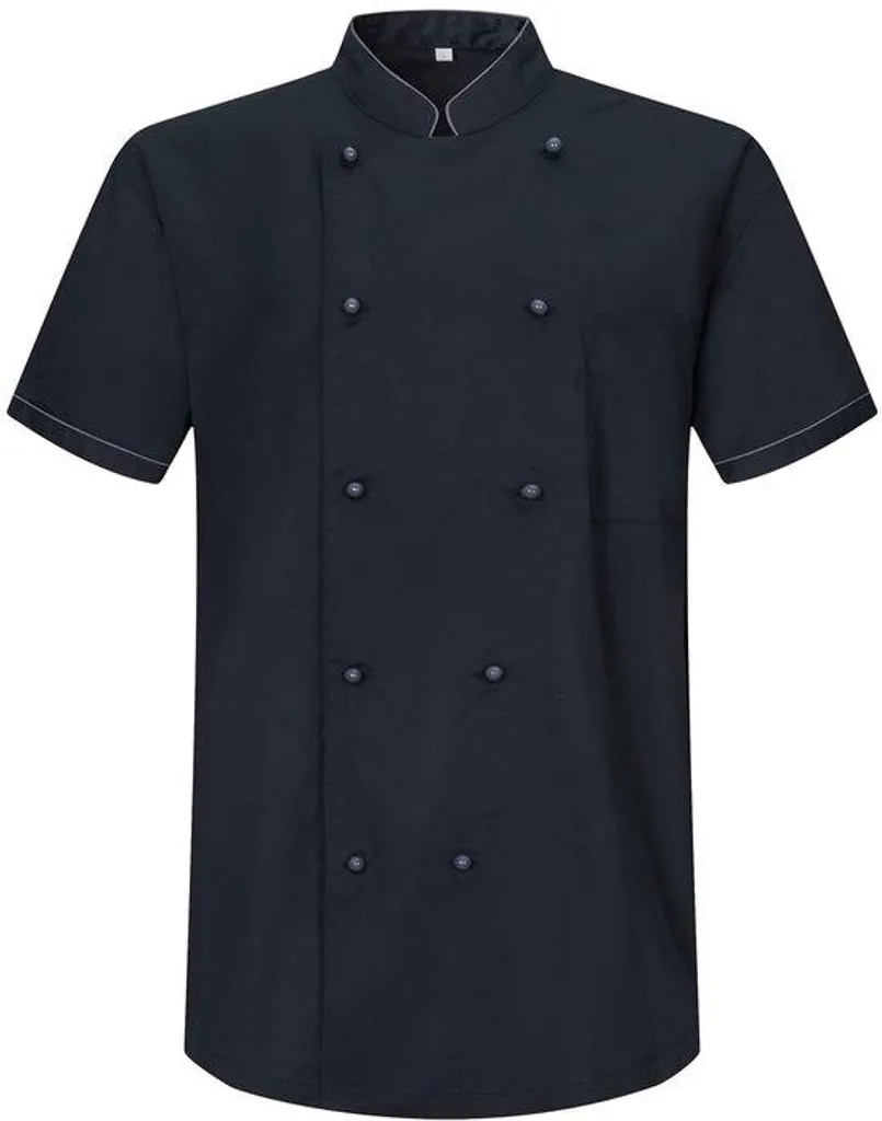 Tablier de cuisine 3XL noir professionnel idéal pour cuisiner à l'aise