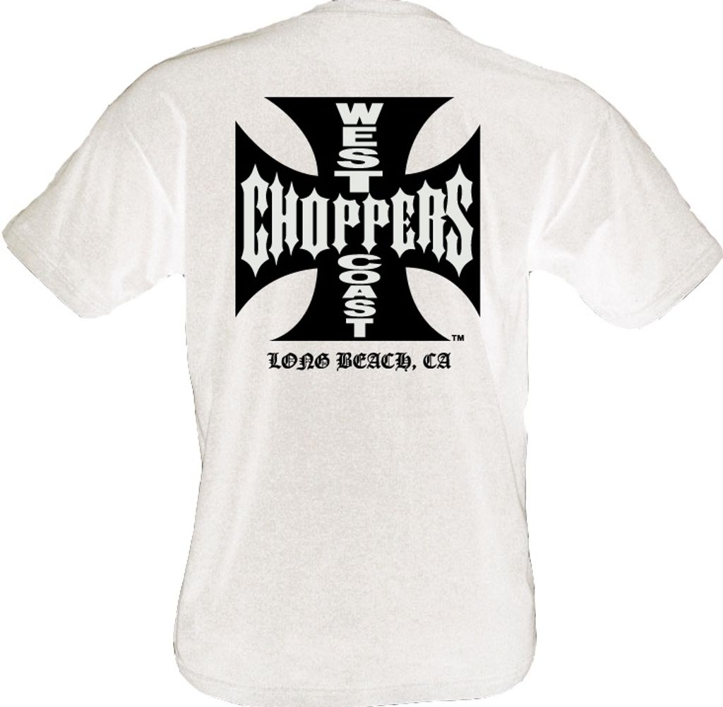 WCC West Coast Choppers Tričko Iron Cross - L Obrázek produktu 