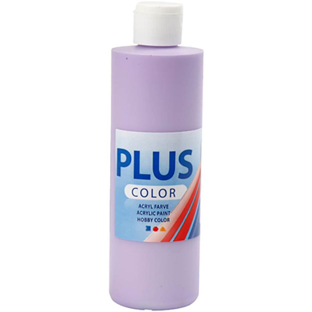 Plus Color Acrylfarbe, Violett, 250 ml 1 Flasche