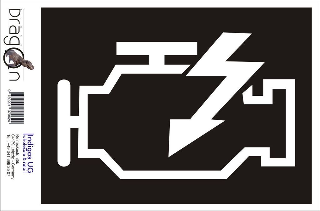 Aufkleber / Autoaufkleber - JDM / Die cut / Auto / OEM - Tap coution210x130mm schwarz - Heckscheibe / Heckscheibenaufkleber