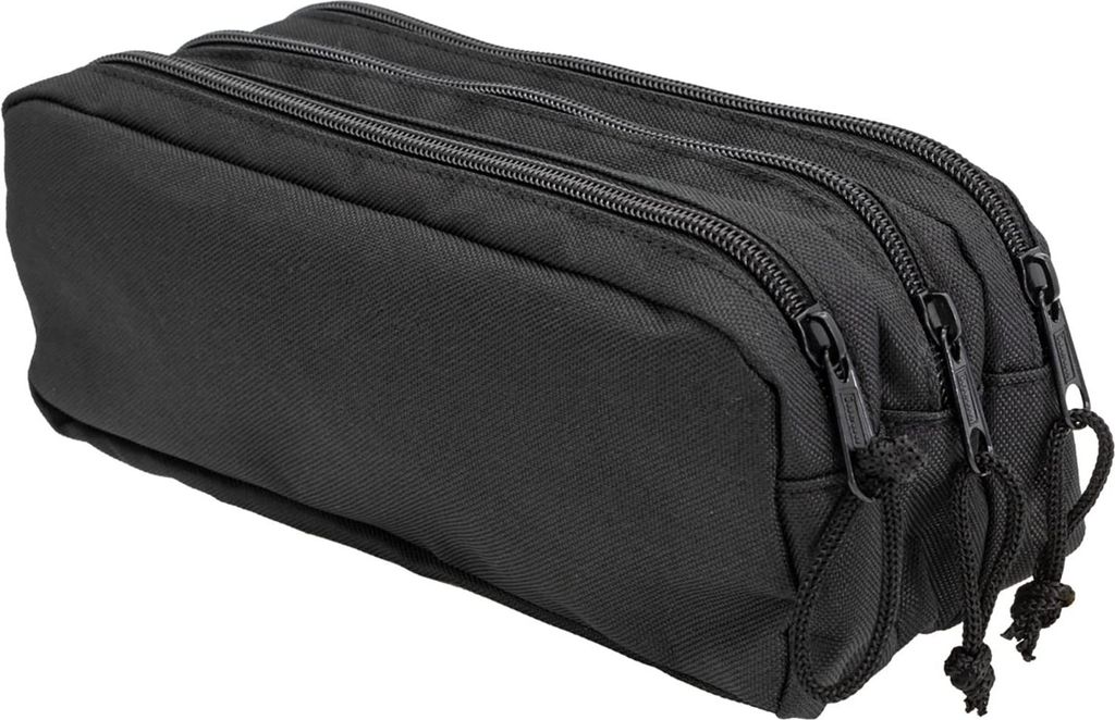 Idena 20121 - Penál se 3 přihrádkami na zip, cca 9 x 23 x Obrázek produktu 