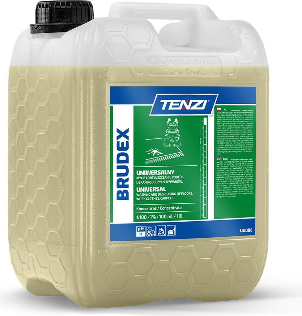 Tenzi Brudex U06/005 Chemia Do Tłustego Brudu,Odplamiacz 5L Produktbild 