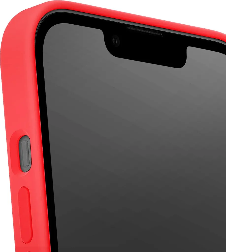 Coque iPhone 15 Plus Rouge Jaym MagSafe - Finition Soft-Touch Premium - 4