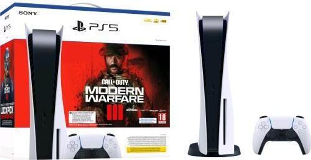 PS5 Konzole 825GB Standard Ed. White + Call of Duty MWIII Obrázek produktu 2