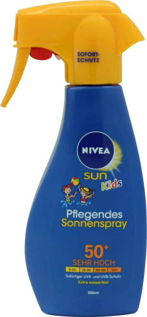 Nivea Sunspray Kinder sensitive Lichtschutzfaktor 50+ 200ml