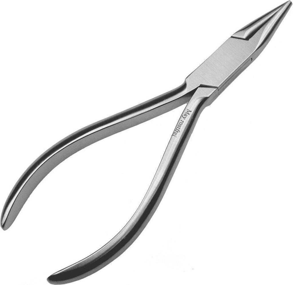 Hohlkehlzange Edelstahl – Präzise Drahtbiegezange für Produktbild 