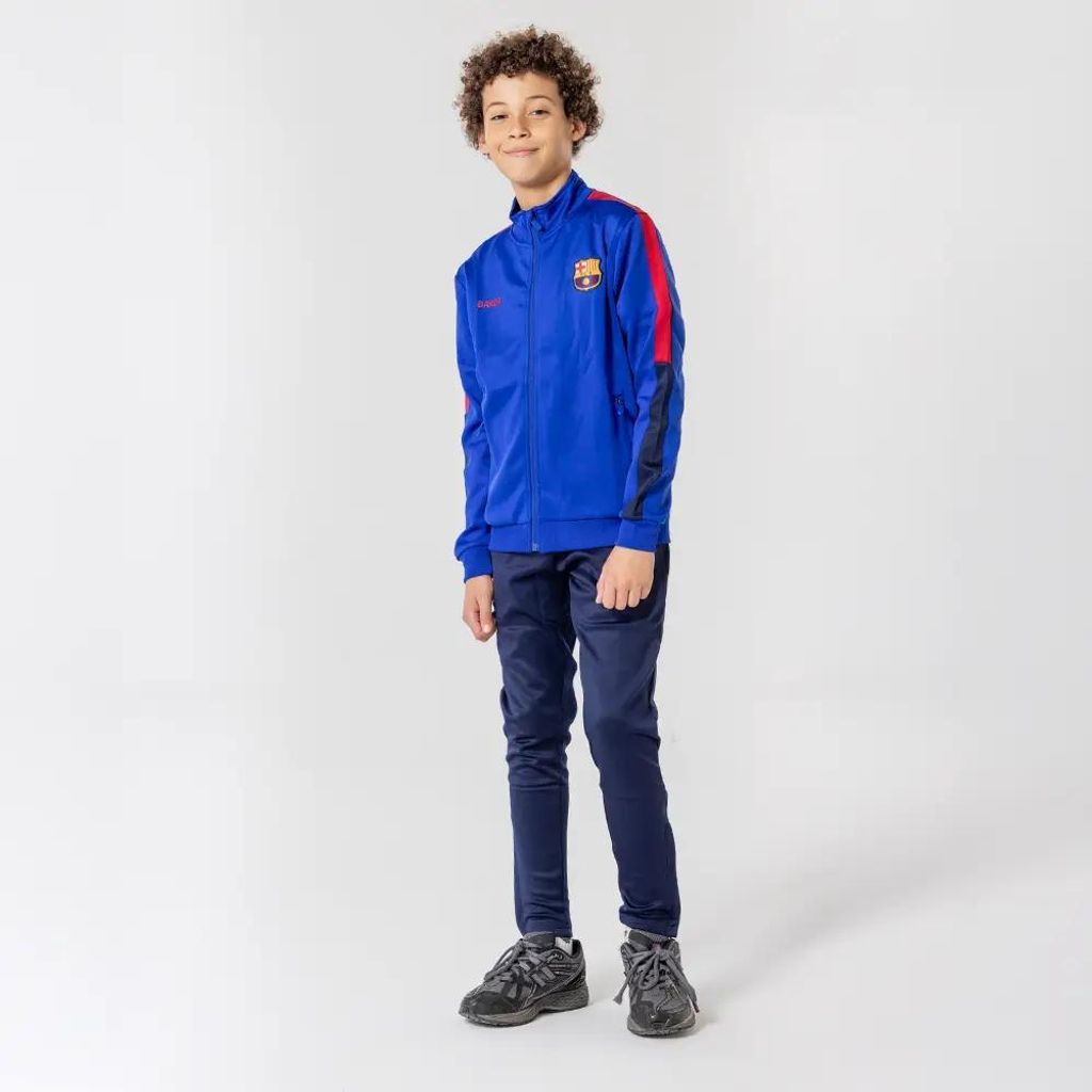 Tuta da allenamento FC Barcellona blu per bambini - Taglia Immagine del prodotto 