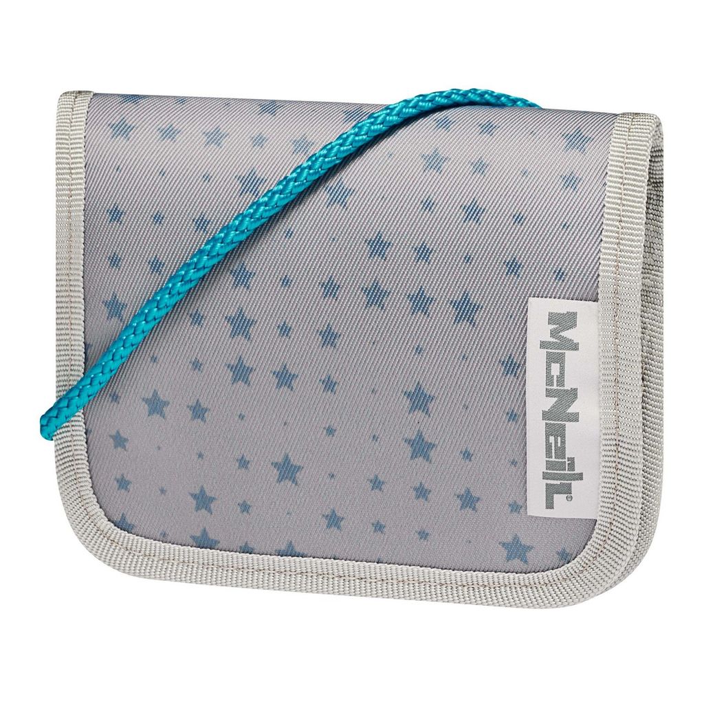 McNeill Brustbeutel Geldbörse Neck Pouch Star grau