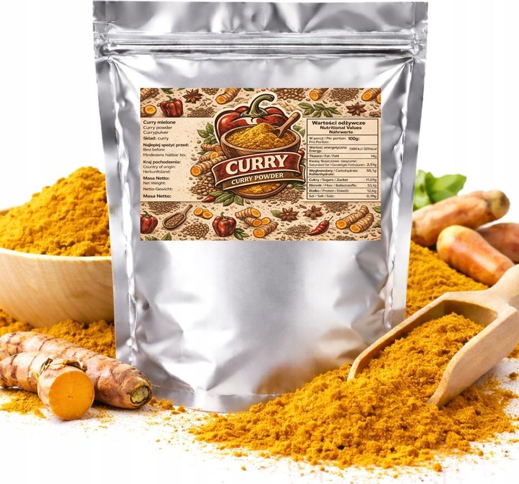 Curry Mielone Aromatische indische Gewürzmischung PREMIUM 100G