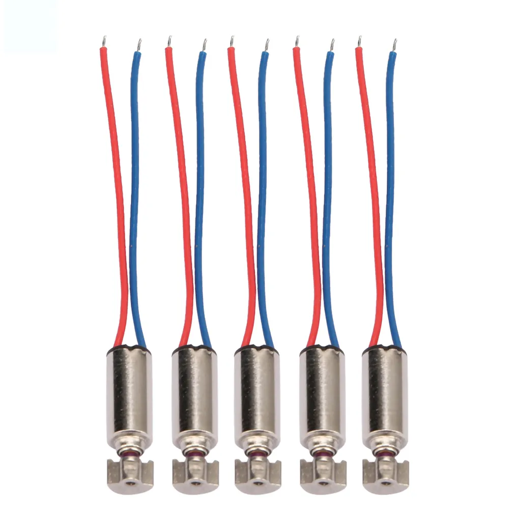 5 pezzi Micro Handy motore di vibrazione senza nucleo DC 3V 11,2x3,2 mm