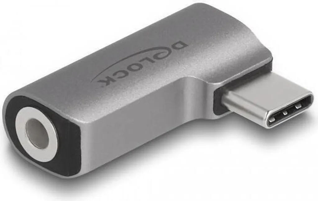 Adaptateur Delock USB-C vers Jack 3.5mm 4 Pin Audio Stéréo et Micro - 2