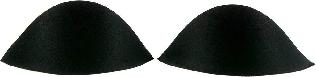 1 Paar BH-Schalen 75B mit Push-up Effekt, Einlagen, Farbauswahl, Farbe:schwarz