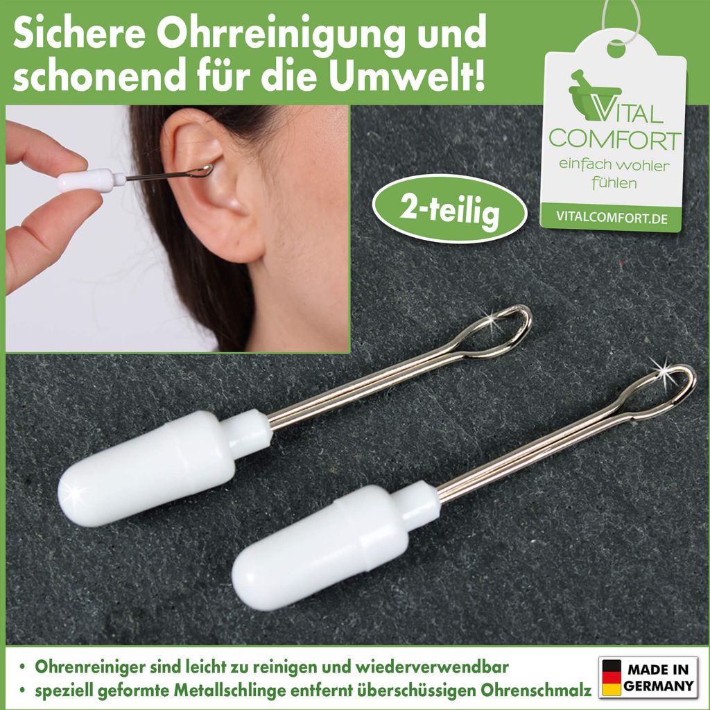 Vital Comfort Oorreinigers - 2 stuks Produktbild 