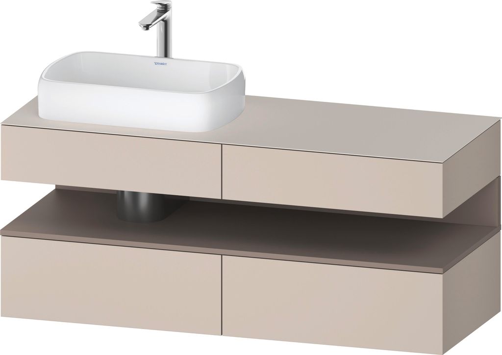 DURAVIT QA4765043910000 QAT KWTU WH Eck 1400x550x600 Tp. Mt.