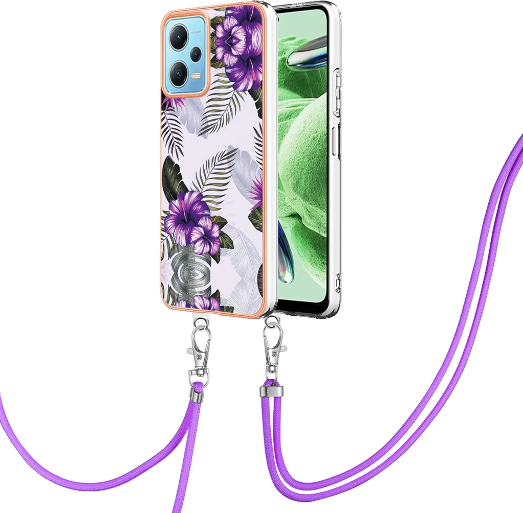 Custodia TPU Antiurto con Laccio per Poco X5 e Redmi Note 12 5G