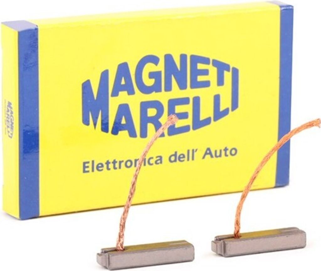 2x MAGNETI MARELLI 940113190115 Kohlebürsten Lichtmaschine