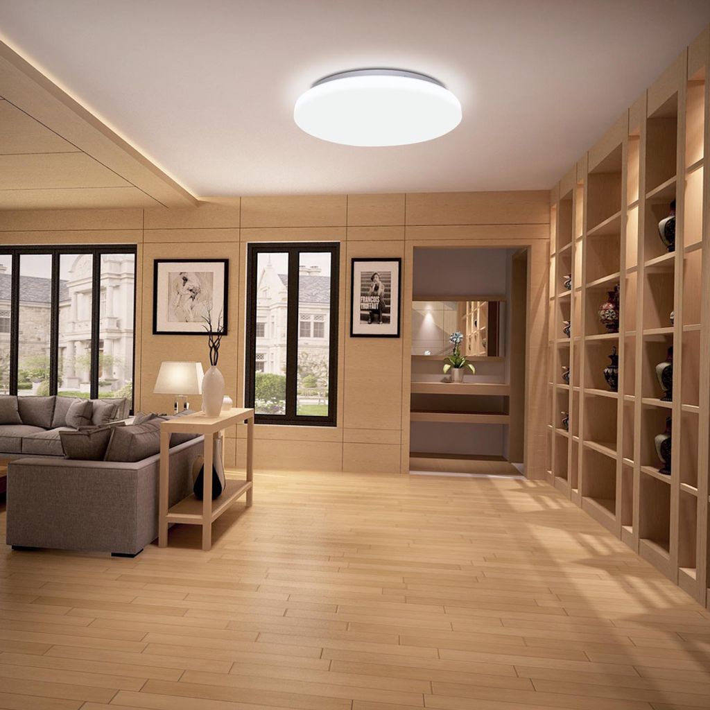 LED Deckenleuchte Deckenlampe 18W-62W Wohnzimmer Badleuchte Dimmbar Küchen Lampe