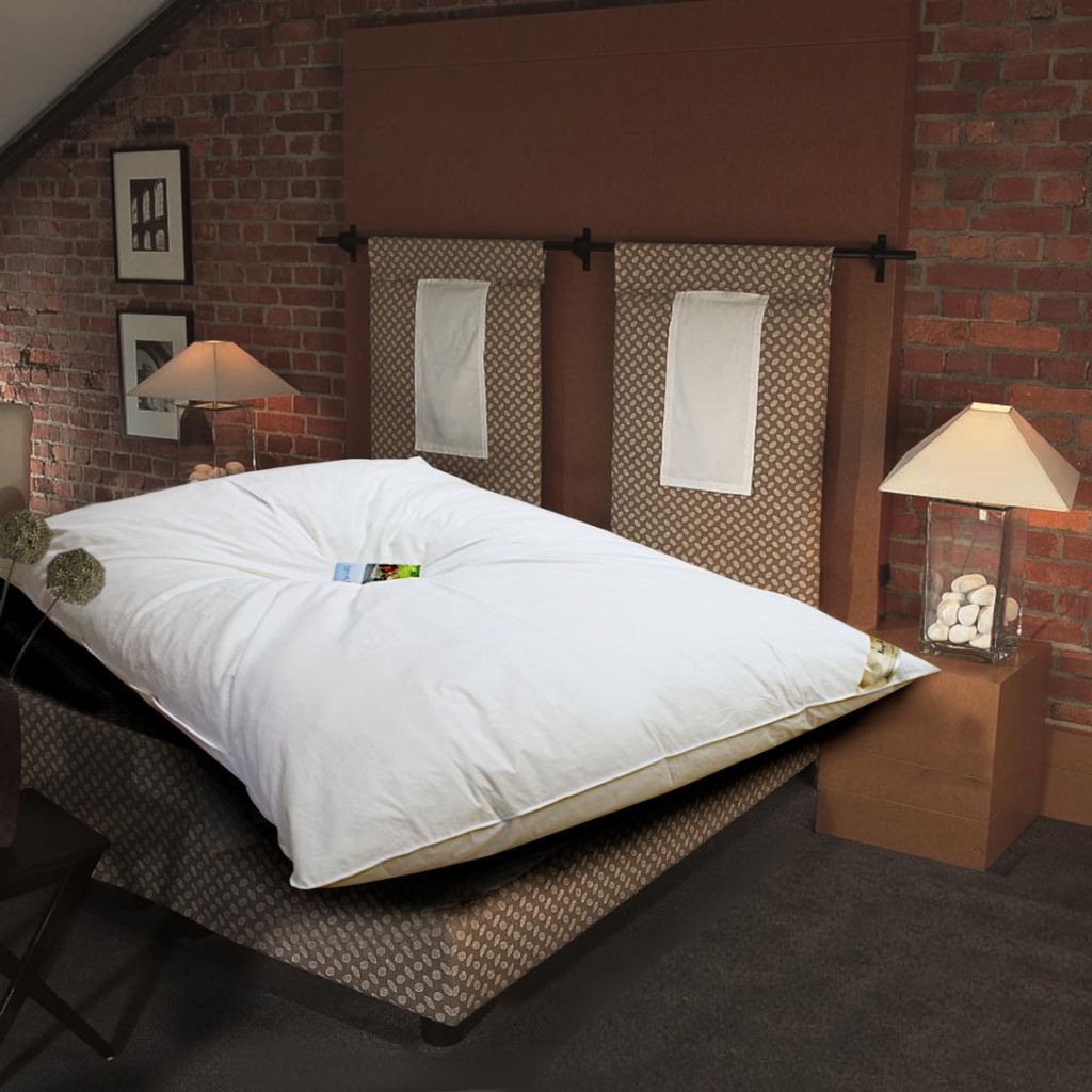 Ballonbett Kuschelzeit in 135x200 cm - mit 2400 Gramm Füllung aus 70% Federn und 30% Daunen