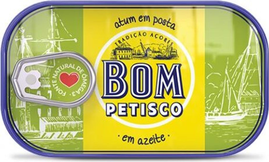 Thunfisch in Olivenöl - Atum em azeite Bom Petisco 120gr. - Produktbild 