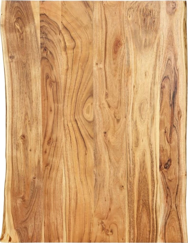 "2026 Promotion" Tischaccessoires, Tischplatte, Massivholz Akazie 80x(50-60)x2,5 cm - Tischplatten CC3032
