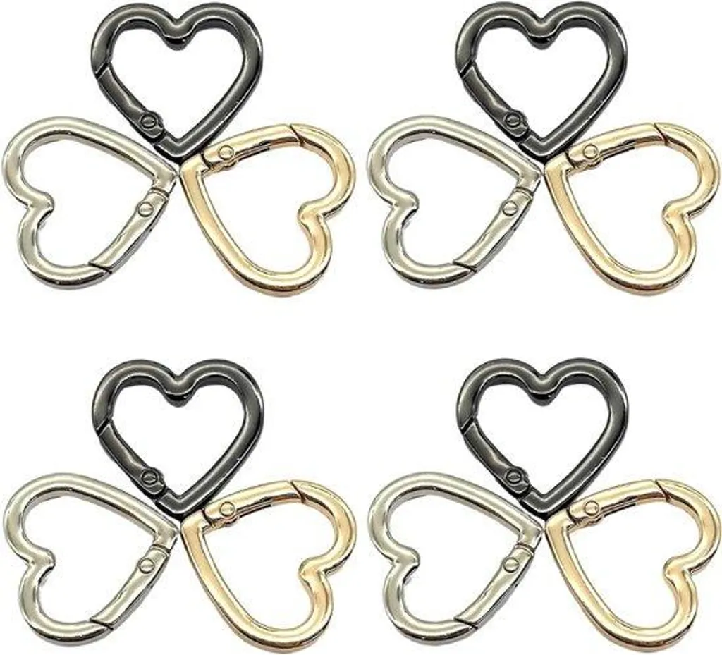Crochets S Anti-vol en Inox : Lot de 10 Mousquetons Robustes pour Sacs