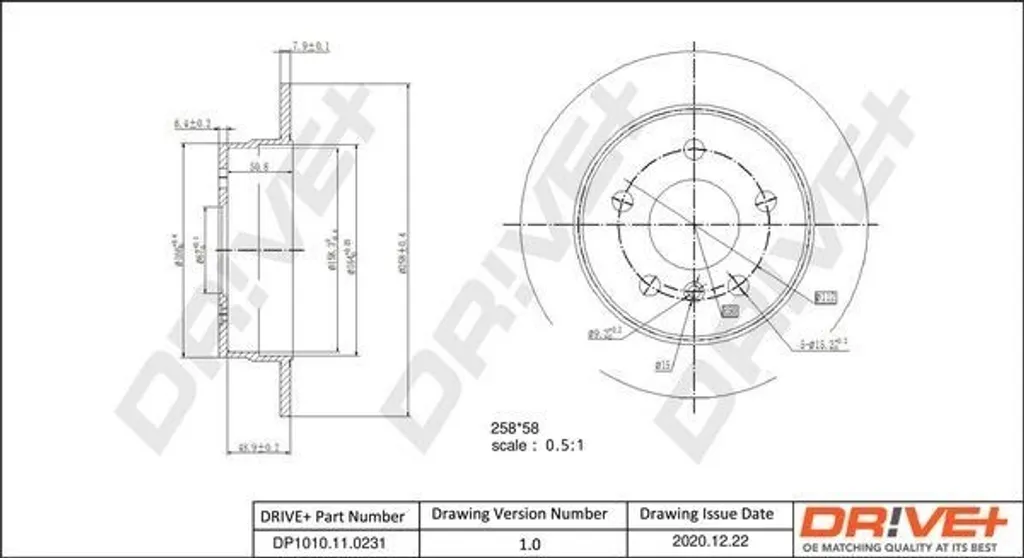 Remplacer disque de frein arrière Mercedes W169 W245 référence 1694230312