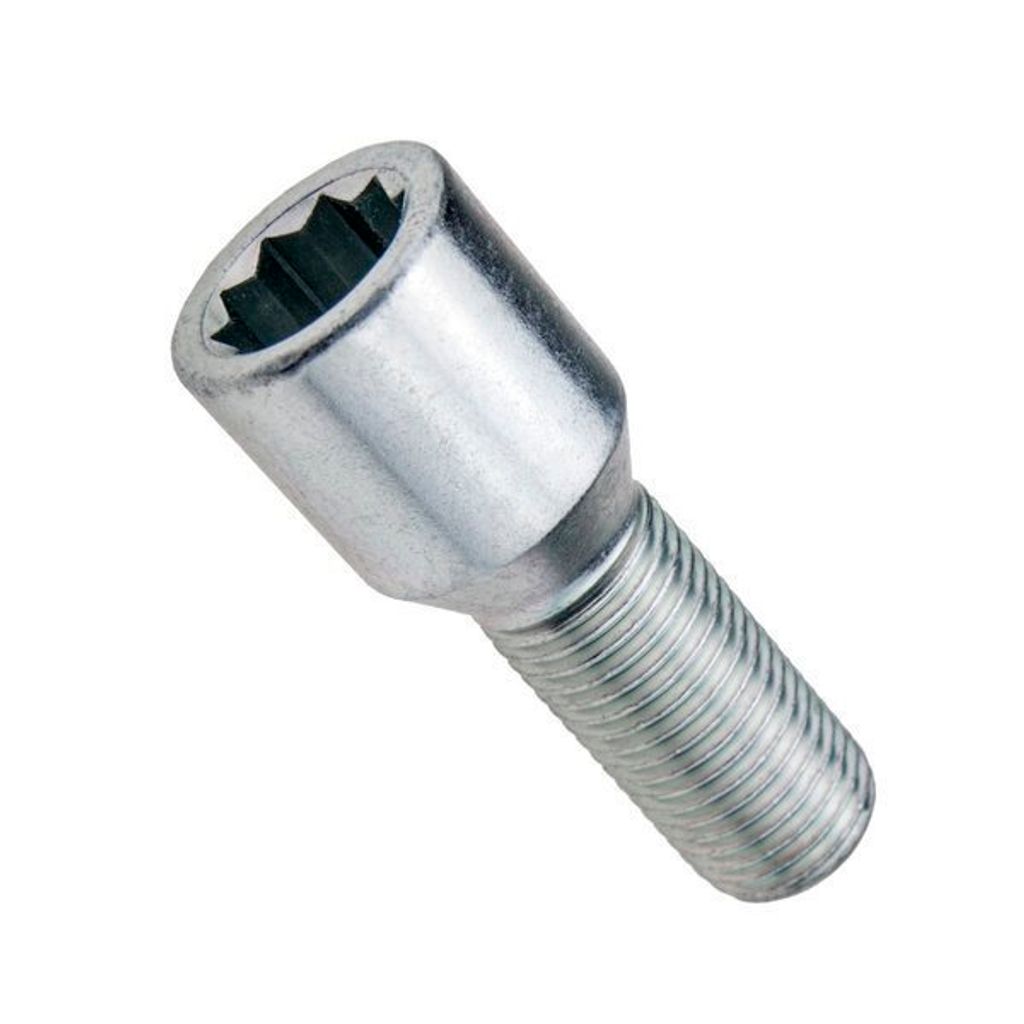 Radschraube M14x1.25, TORX, 30mm, Sternschraube, Kegel, 10R