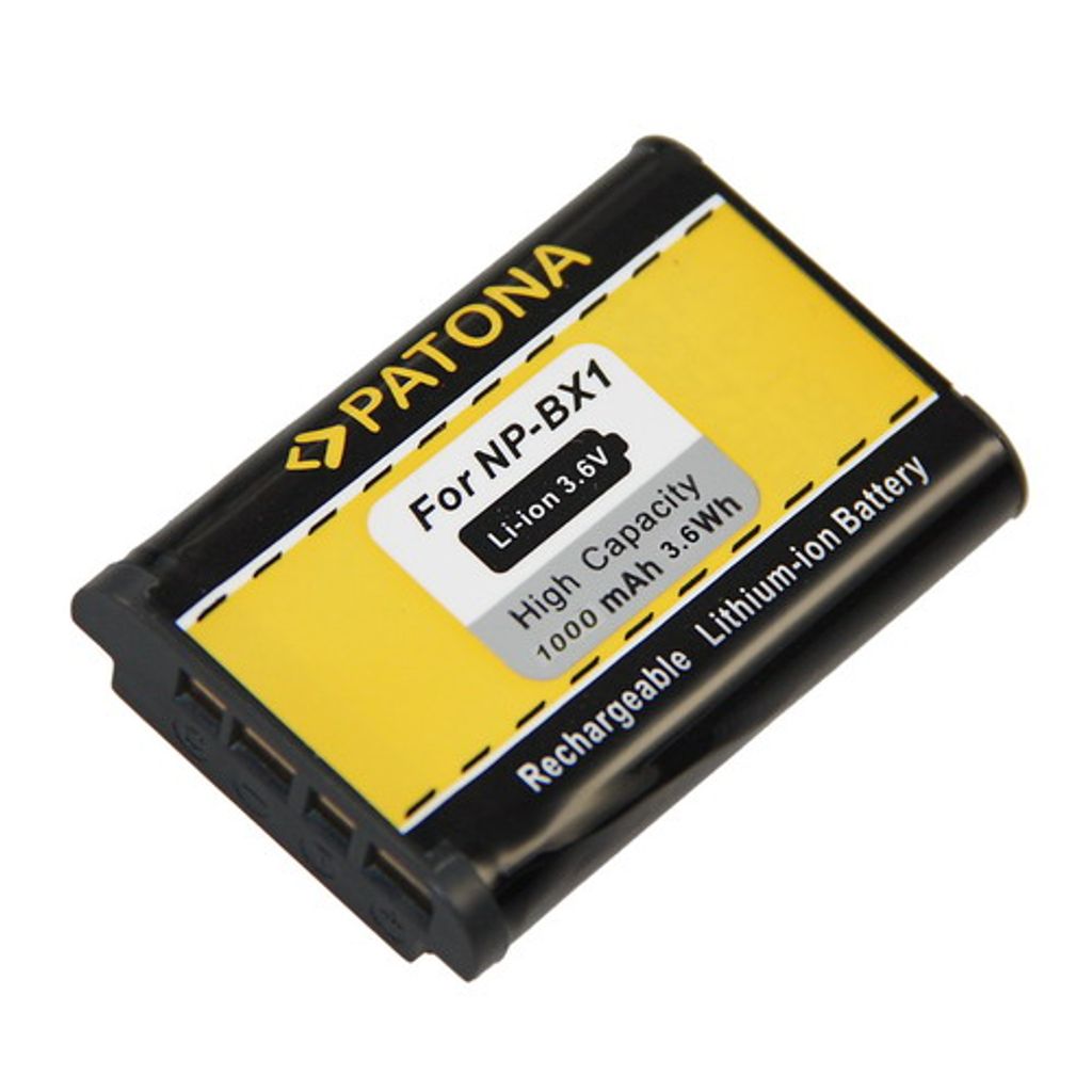 Batteria Sony NP-BX1 1000mAh agli ioni di litio Immagine del prodotto 