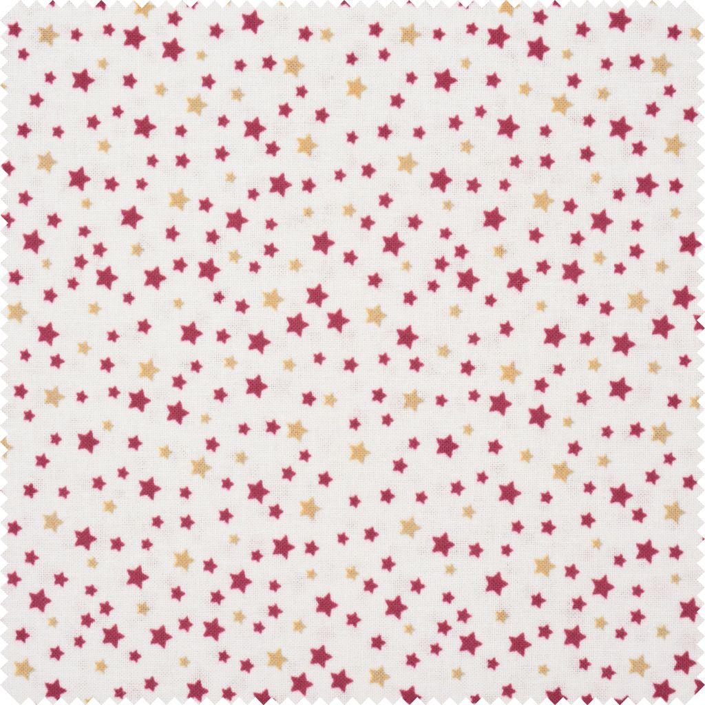 VBS Marktplatz Baumwollstoff Sterne Lumi 110 cm breit 140 g qm 25 m Ballen