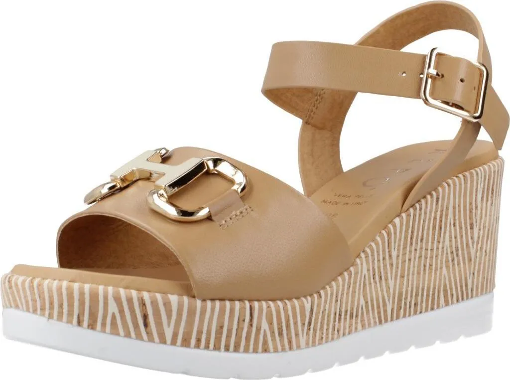 Sandales d'Été Femme Marron Repo 51232r Idéales pour la Marche et Ville