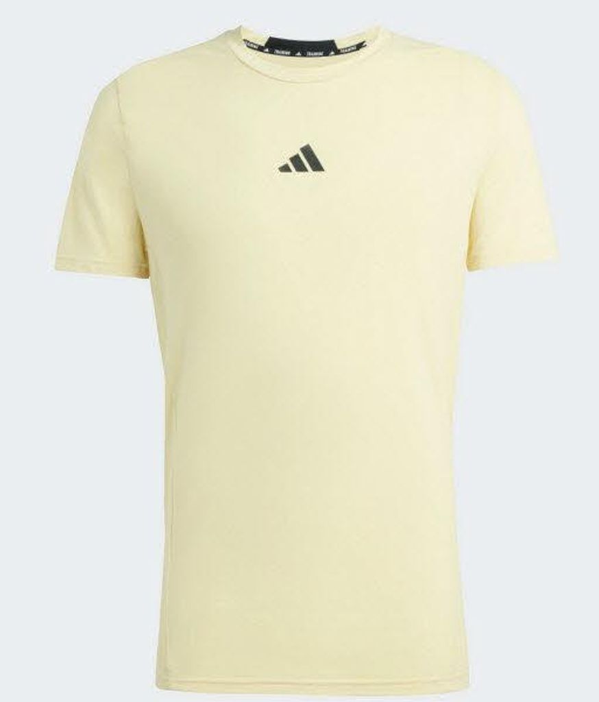 Adidas D4T TEE Herren Trainingsshirt Gelb M