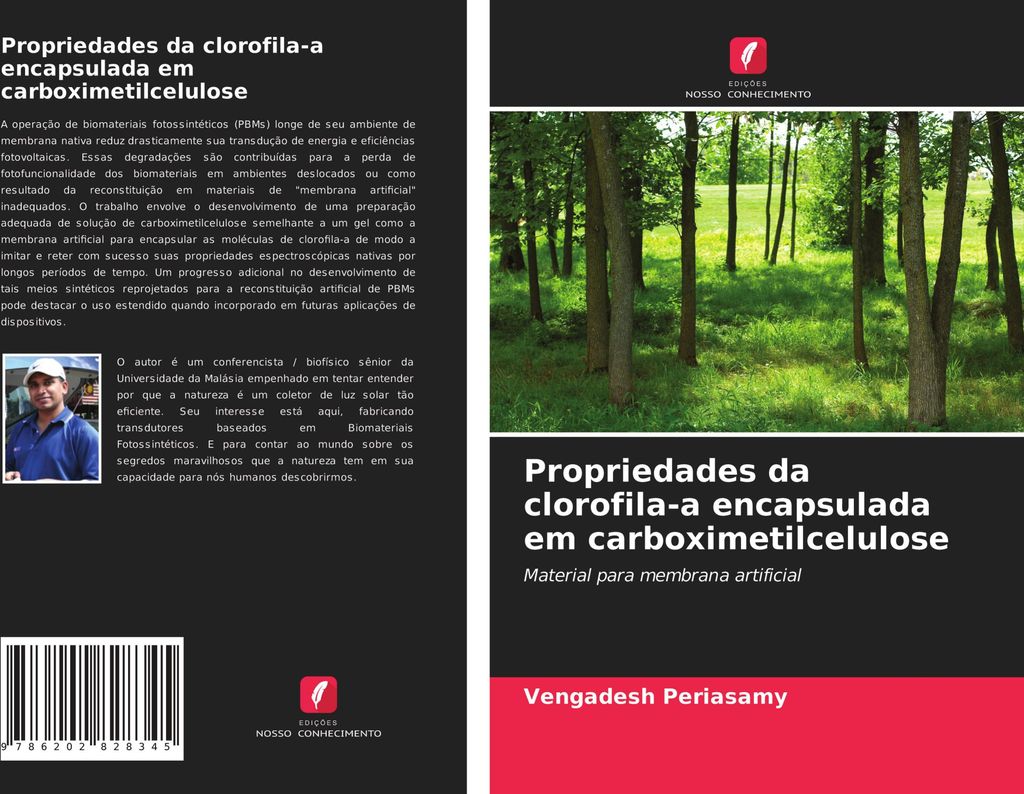 Propriedades da clorofila-a encapsulada em carboximetilcelulose