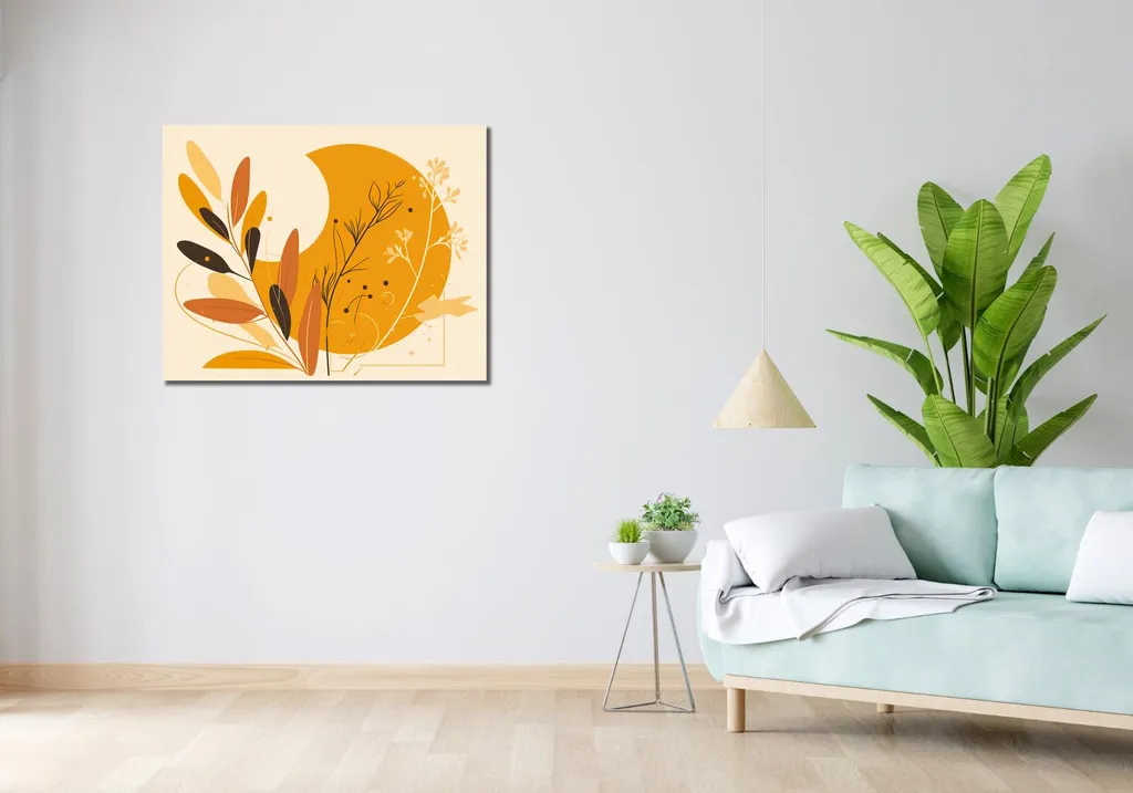 Tableau Image 90 x 70 cm Incarnation Chaleureuse pour Déco Intérieure - 2