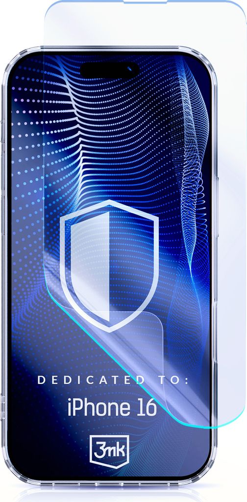 3MK FlexibleGlass Pro, Apple, iPhone 16, Fallbeständig, Schlagfest, Kratzresistent, Splitterfrei, Temperaturbeständig, 1 Stück(e)