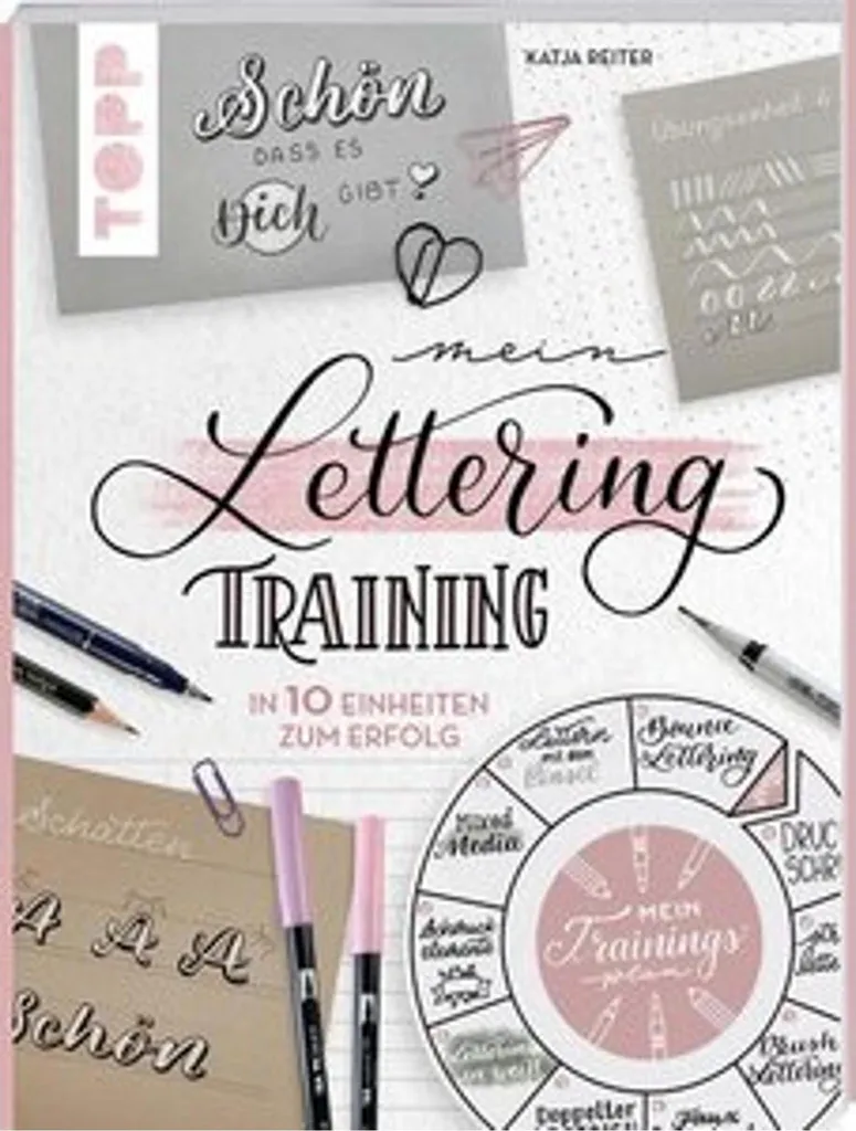 Livre de calligraphie moderne avec papier épais 120g anti-bavure A4