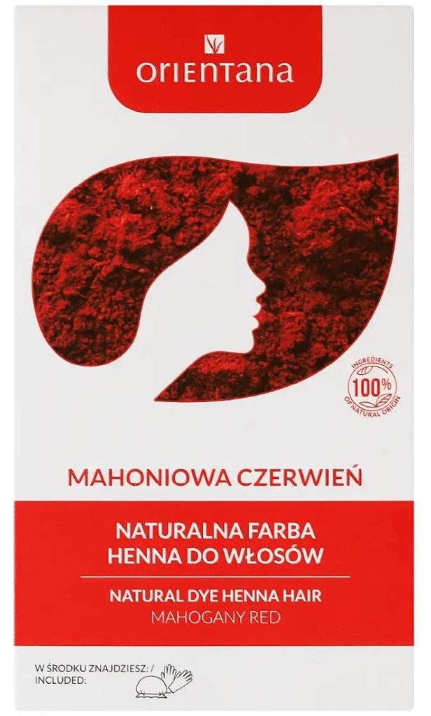 ORIENTANA bio mahagónová červená 100g Obrázok produktu 
