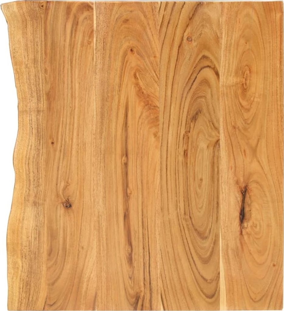 "im Angebot" Badezimmer-Waschtischplatte Massivholz Akazie 58x52x3,8 cm - Badezimmer CC2211