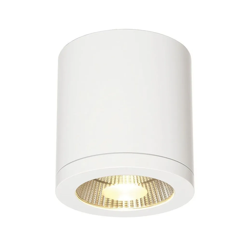 SLV ENOLA_C Plafonnier LED CL-1 Rond Blanc 9W 3000K 35° Faisceau Précis