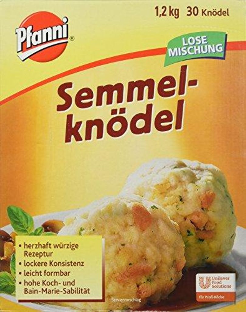 Knorr Semmelknödel (lose Mischung) 1.2 kg, 4er Pack (4 x Produktbild 