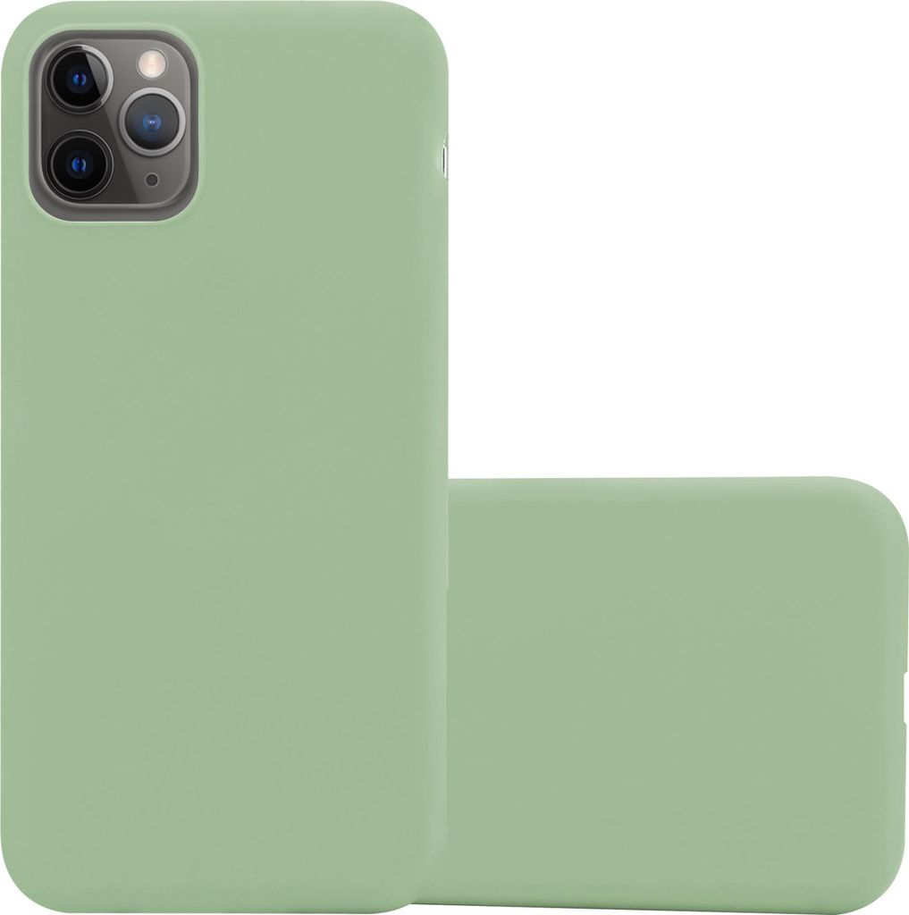 Cadorabo Hülle für Apple iPhone 13 Schutzhülle in Grün Handyhülle TPU Silikon Etui Case Cover