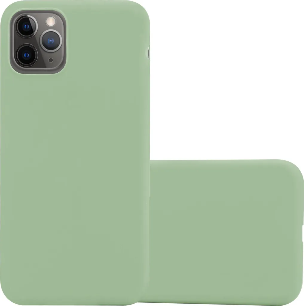 Custodia In Silicone Per IPhone 13 Pro | KPPIT Ultra Sottile Con Microfibra | Antigraffio E Bordi Rialzati | Colore Rame Verde | Ricarica Wireless - 4