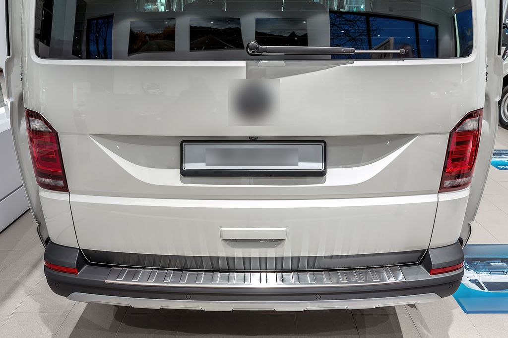 Für VW Multivan 2015-2021 Ladekantenschutz Einstiegsleisten Edelstahl Gebürstet