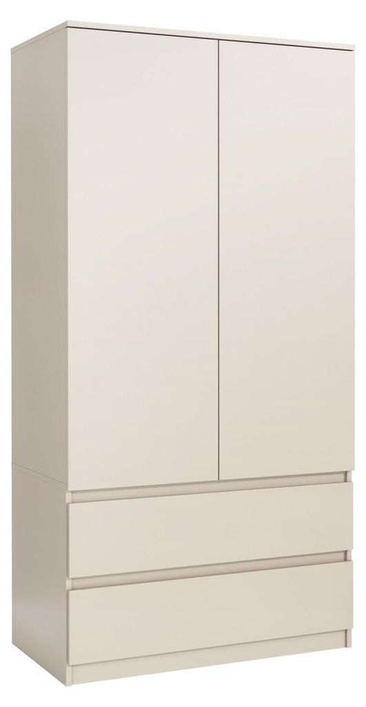 Mobelsta Kleiderschrank mit 2 Schubladen,  Kleiderschränke Produktbild 