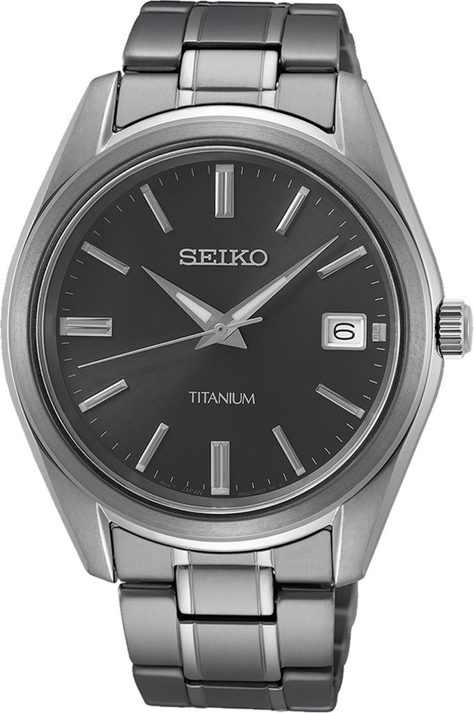 SEIKO KLASSIK SUR375P1 Quarz Titan Produktbild 