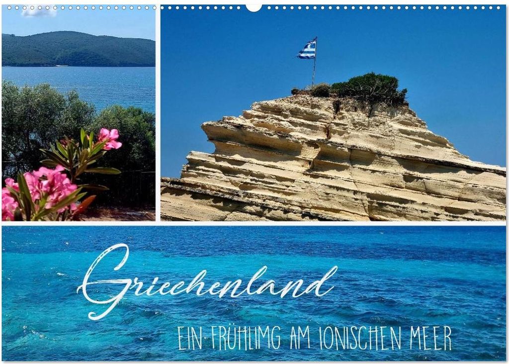 Griechenland - Ein Frühling am Ionischen Meer (Wandkalender 2027 DIN A2 quer), CALVENDO Monatskalender