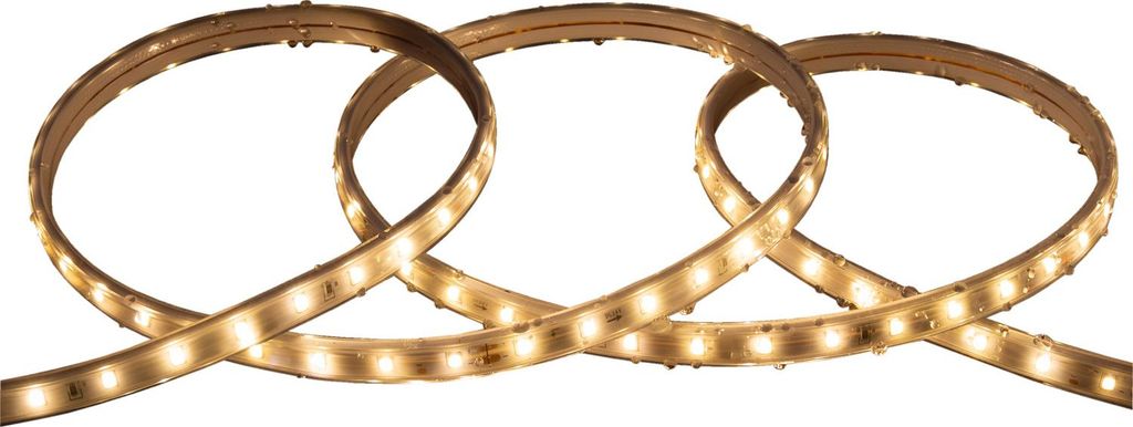 LED Streifen Außenbereich Solar 24V DC SMD2835 60 LED/m 10m IP65 Breite 12 mm Schnitt 100 cm Warmweiß