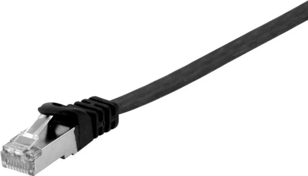 Cavo Ethernet Gaming Cat6A 1m Equip 607690 - Zero Lag 10G Nero
