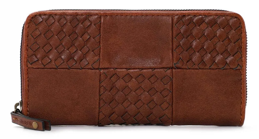 Portafoglio Grande Donna SURI FREY Bly Cognac - Wallet Marrone Elegante